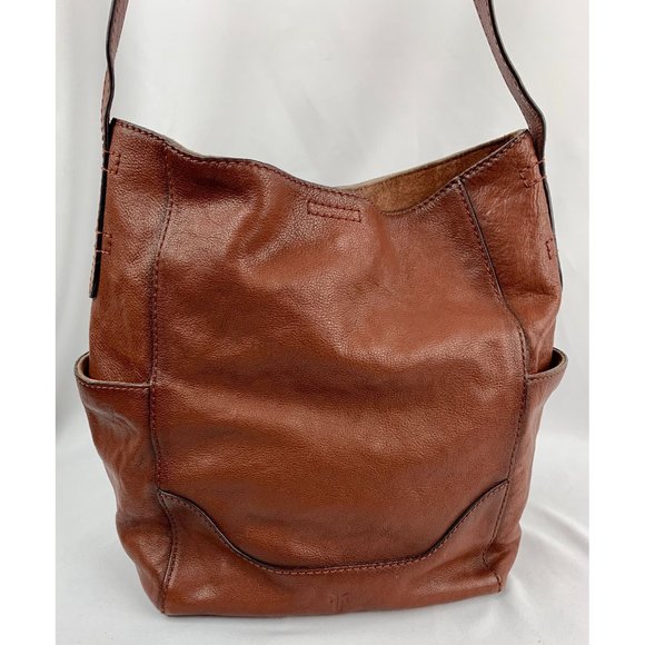 Frye Melissa Hobo bag, Cognac - Picture 5 of 14